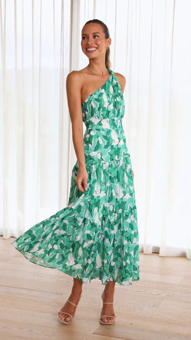 Eliza – Robe à bretelle unique