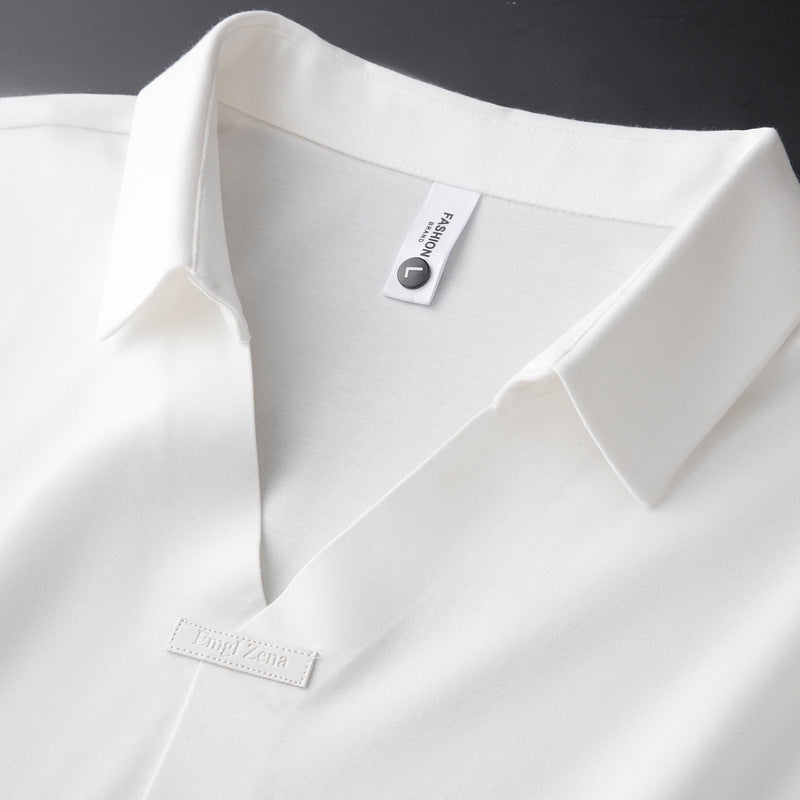 Cornelio – Polo en Coton et Soie