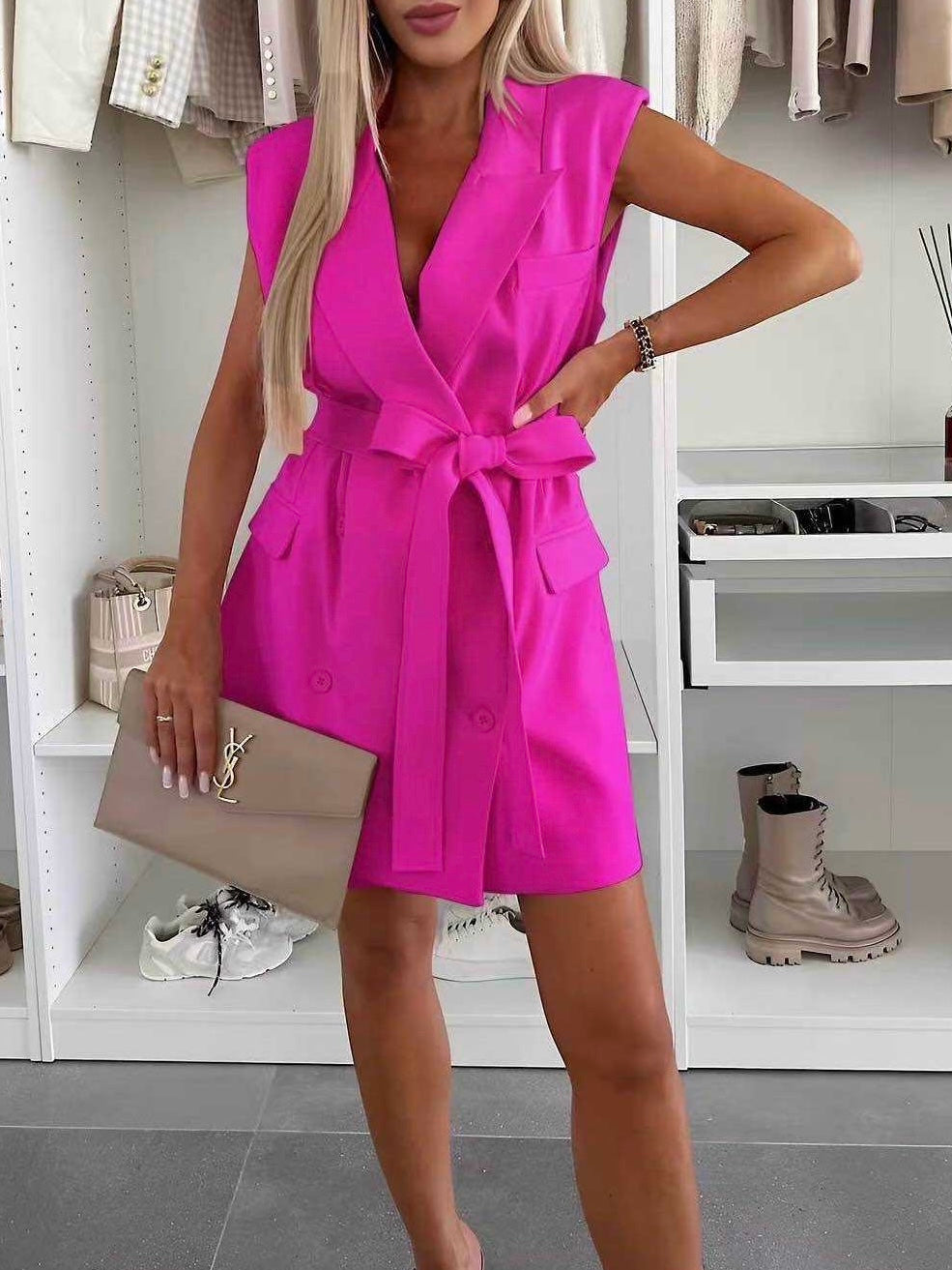Margot – Robe Blazer Élégante
