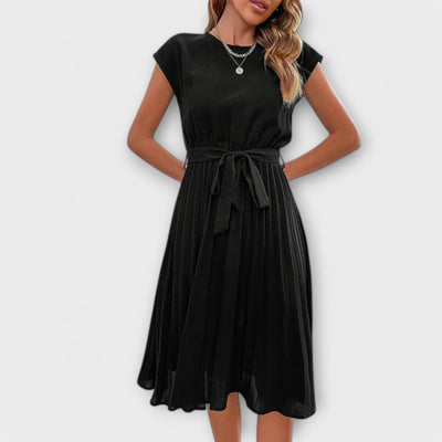 Claire – Robe Plissée Décontractée
