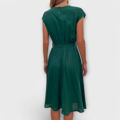 Claire – Robe Plissée Décontractée