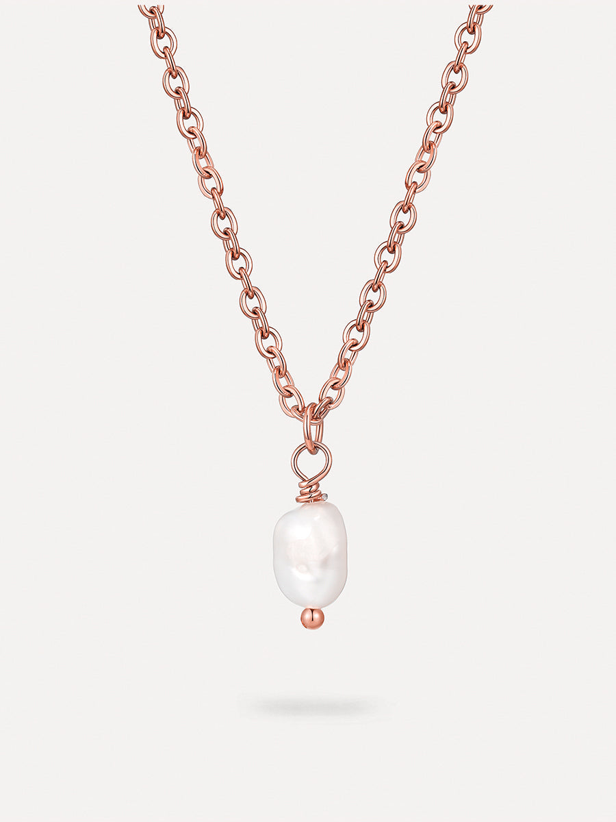 Simple Pearl Pendant – Collier avec Pendentif Perle