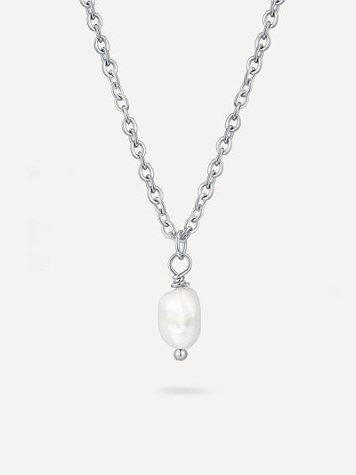 Simple Pearl Pendant – Collier avec Pendentif Perle