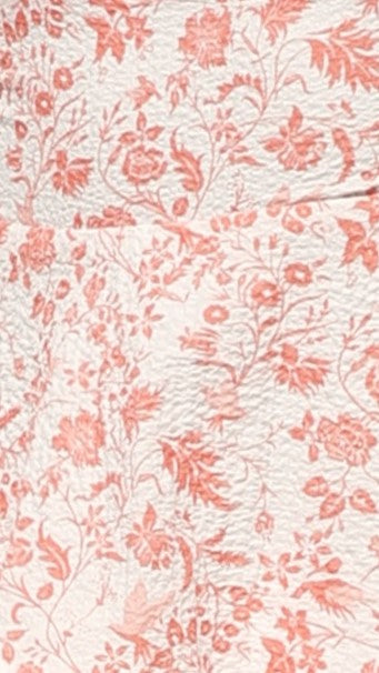 Isadora – Robe maxi fleurie en douceur pêche
