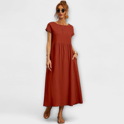 Magnolia – Élégante robe féminine au charme intemporel