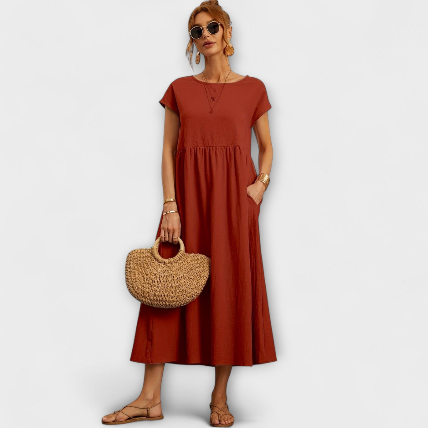 Magnolia – Élégante robe féminine au charme intemporel