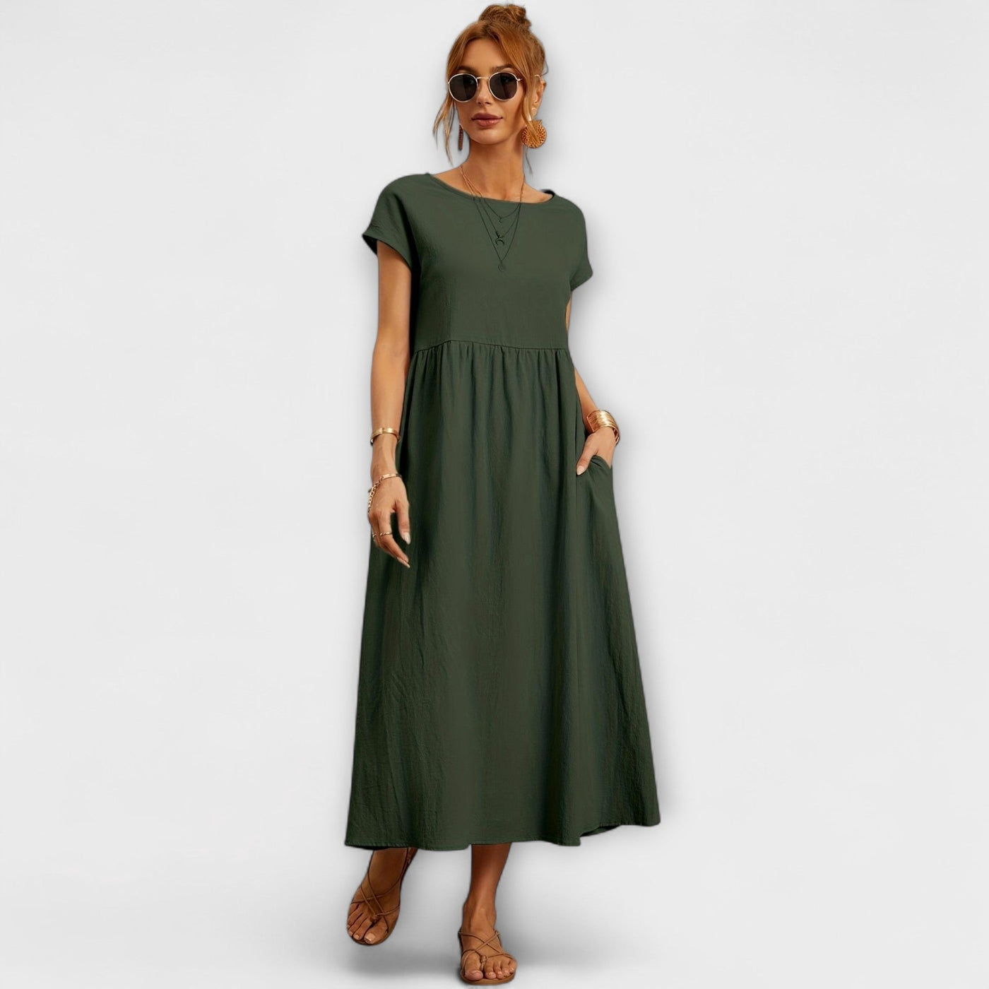 Magnolia – Élégante robe féminine au charme intemporel