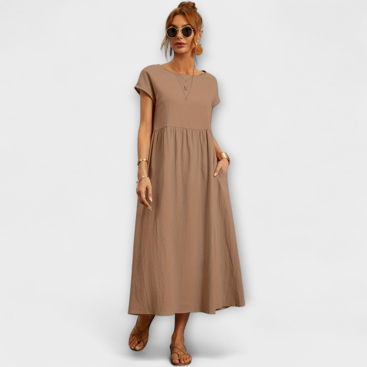 Magnolia – Élégante robe féminine au charme intemporel