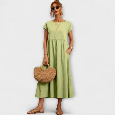 Magnolia – Élégante robe féminine au charme intemporel