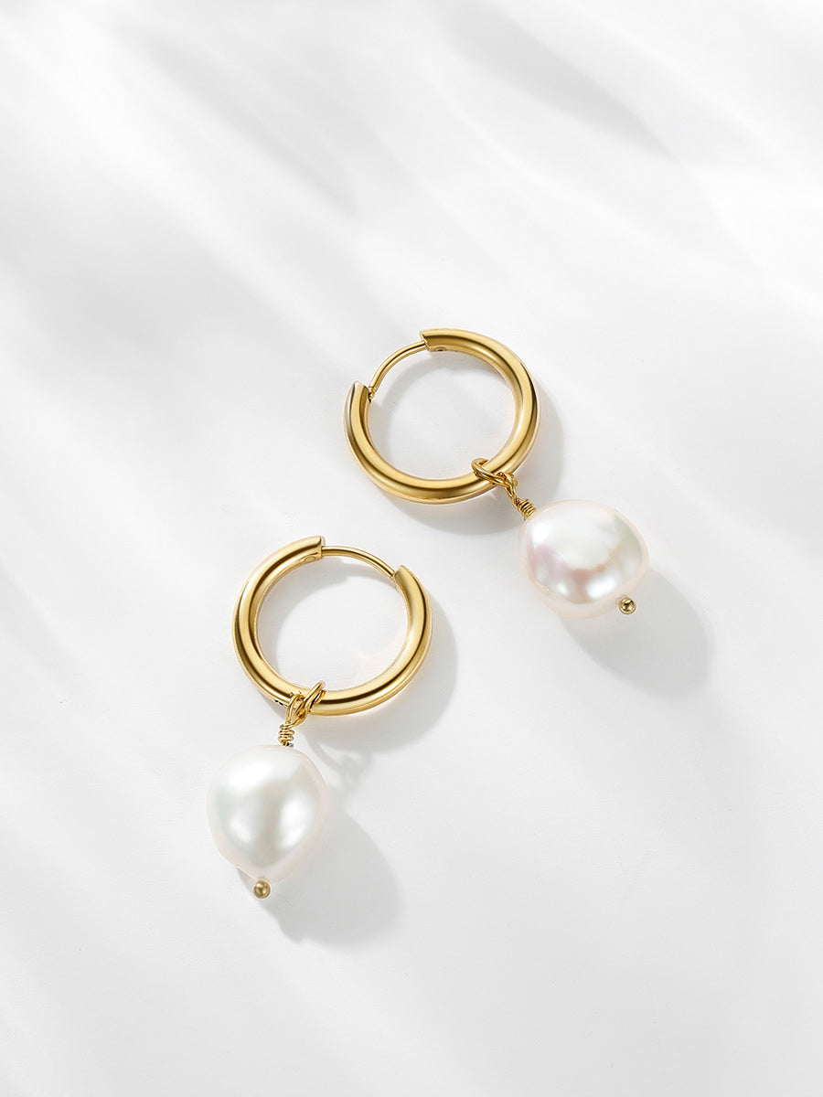 Boucles d’oreilles Modern Pearl