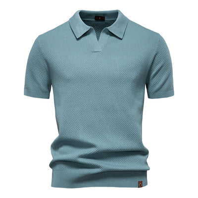 Victor – Polo texturé au style classique