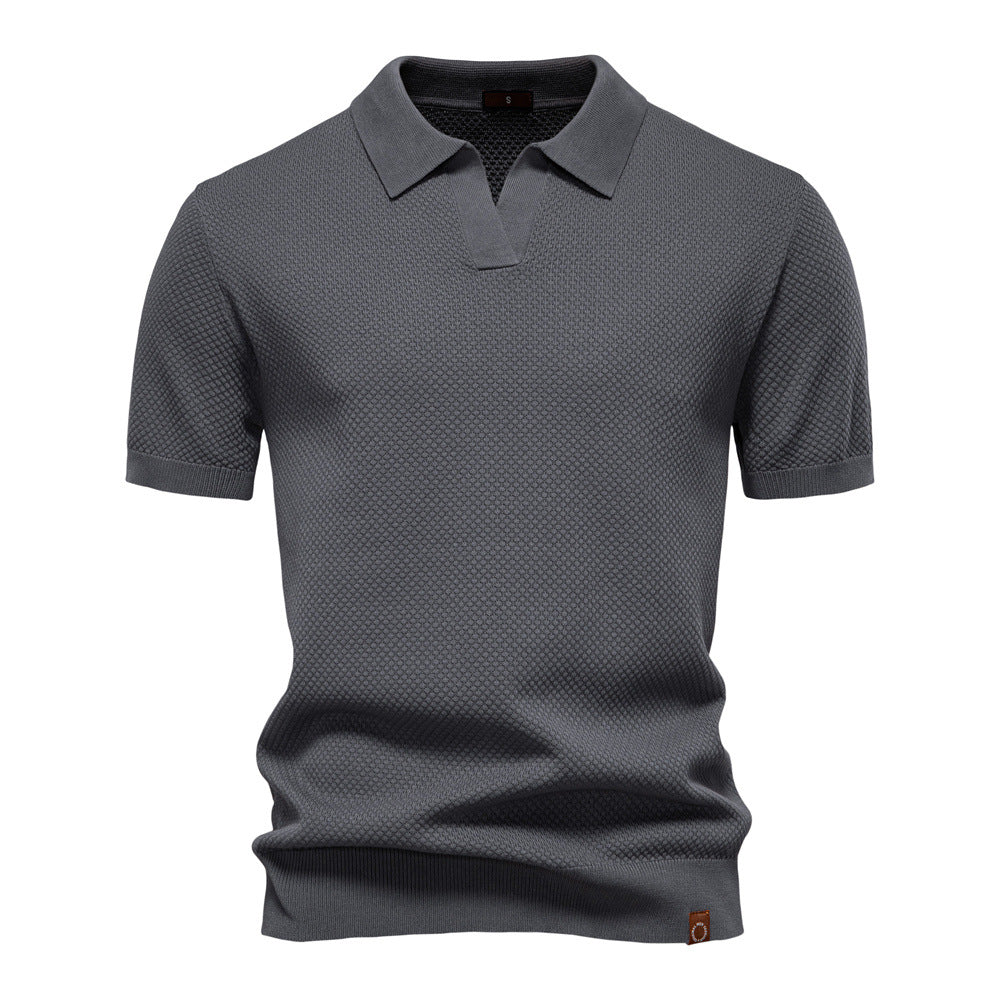 Victor – Polo texturé au style classique