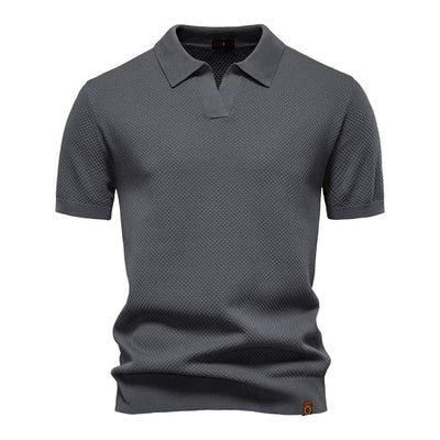 Victor – Polo texturé au style classique