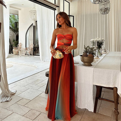 Laney - Robe maxi sans bretelles