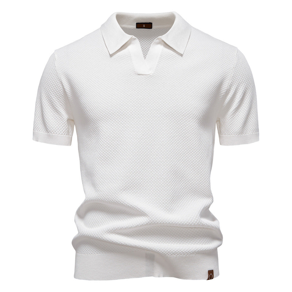 Victor – Polo texturé au style classique