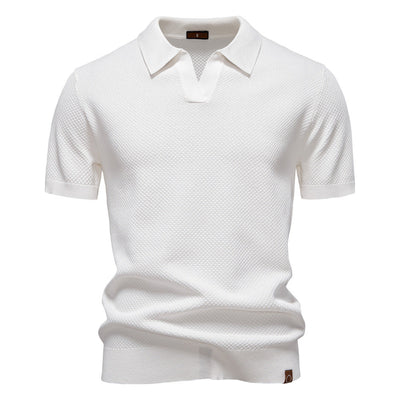 Victor – Polo texturé au style classique
