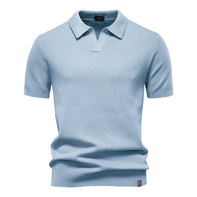 Victor – Polo texturé au style classique