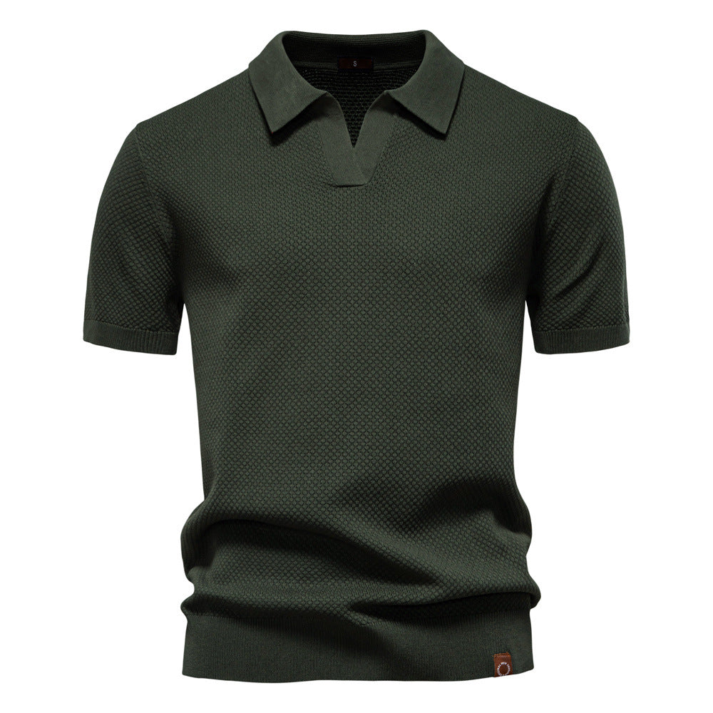 Victor – Polo texturé au style classique