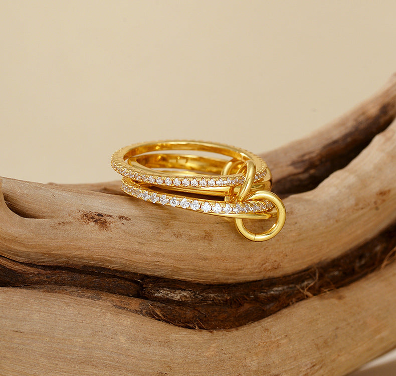 Paloma – Bague étincelante
