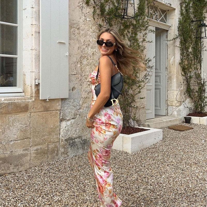 Beau - Robe longue fleurie d’été