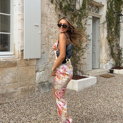 Beau - Robe longue fleurie d’été