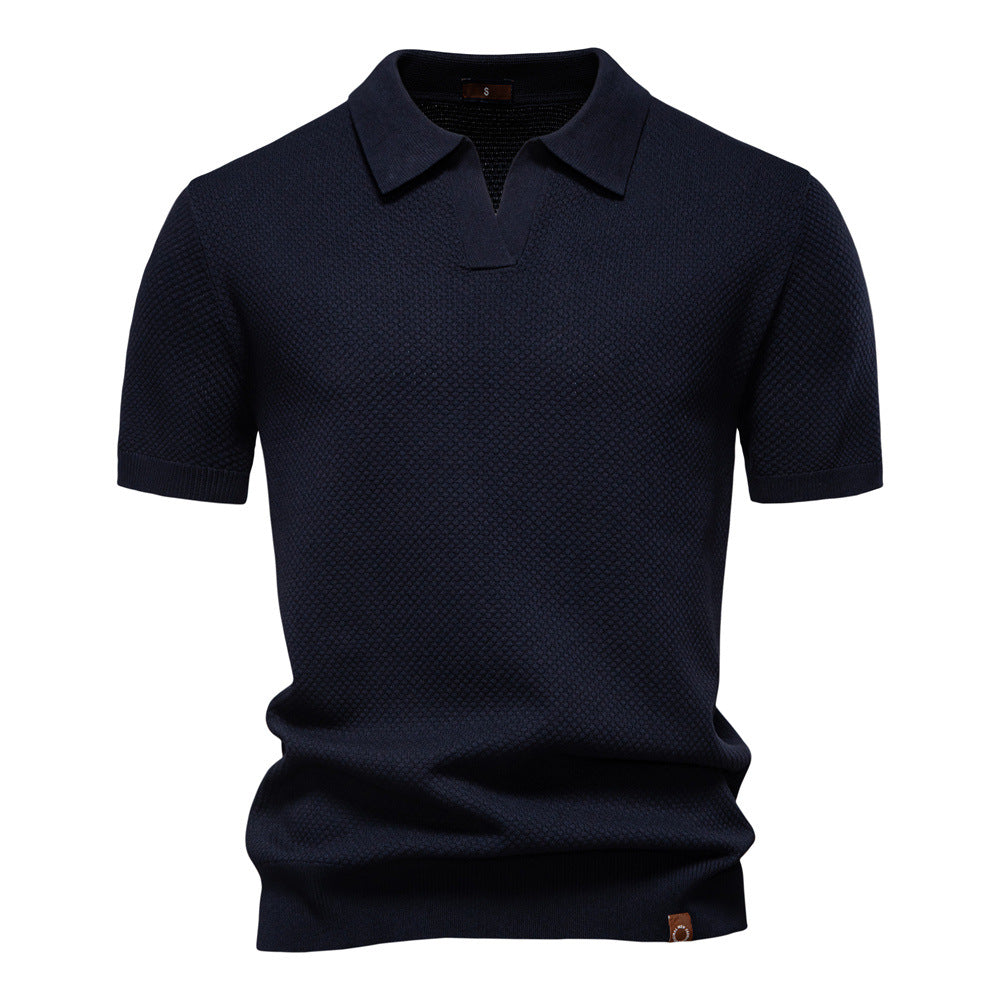 Victor – Polo texturé au style classique
