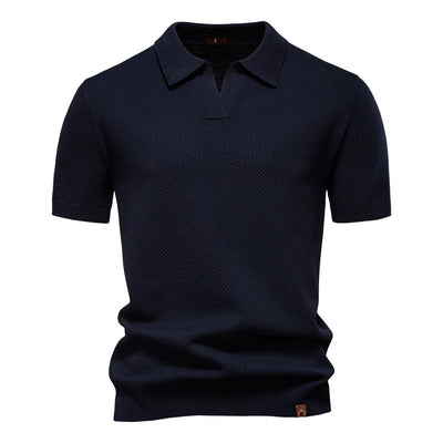Victor – Polo texturé au style classique