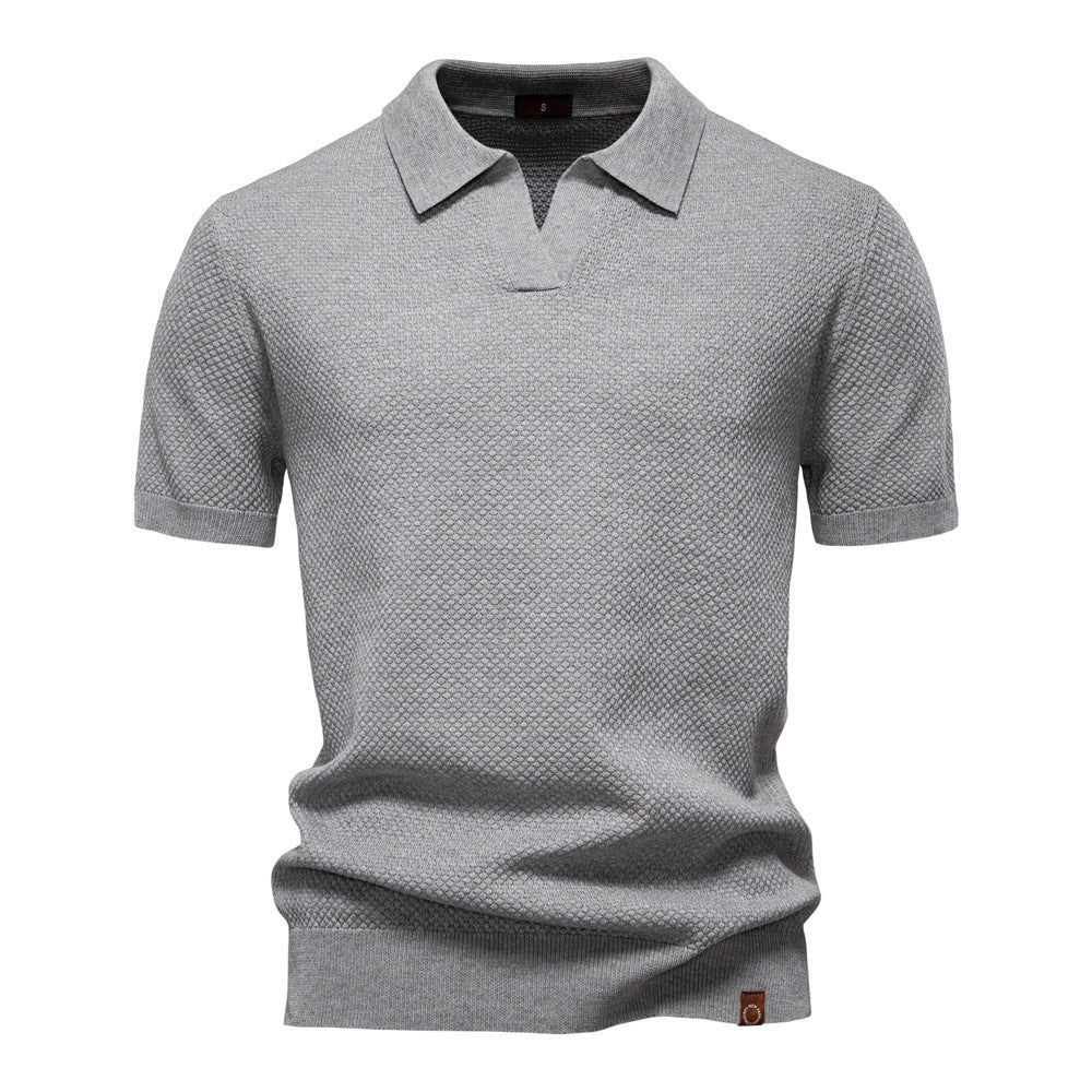 Victor – Polo texturé au style classique