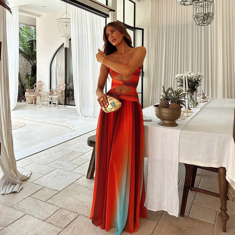 Laney - Robe maxi sans bretelles