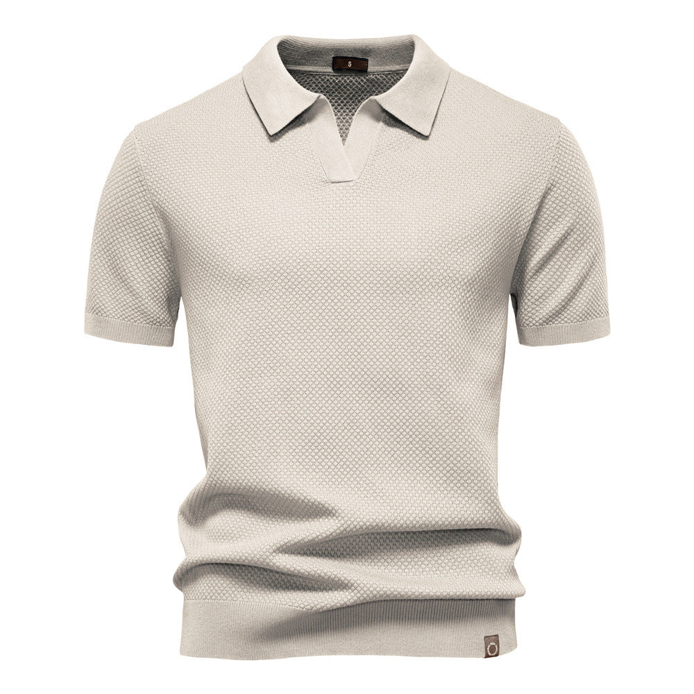 Victor – Polo texturé au style classique