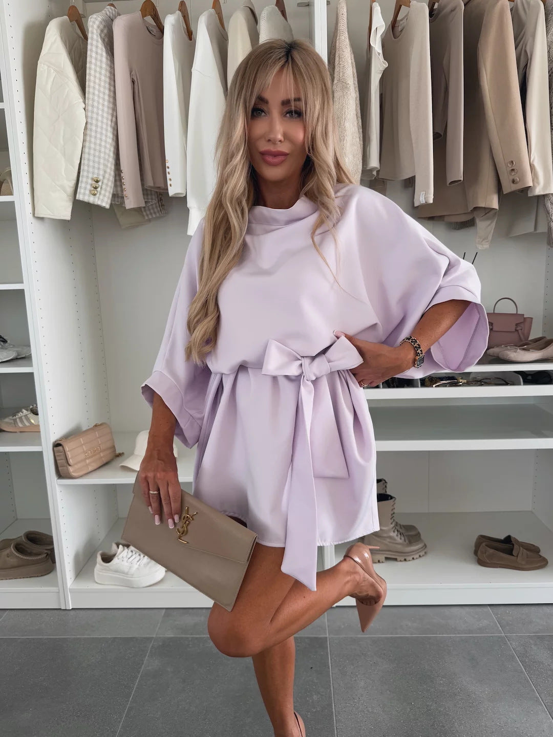 Léa – Robe Élégante à Volants Bohèmes