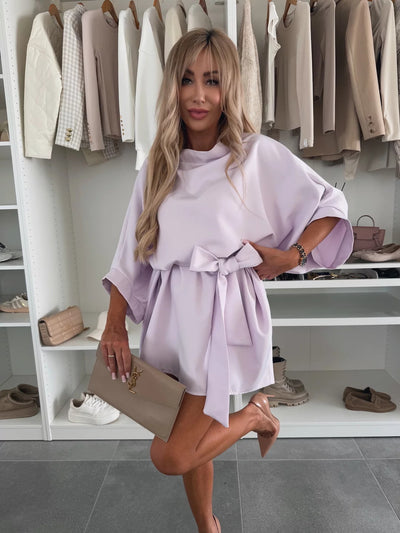 Léa – Robe Élégante à Volants Bohèmes