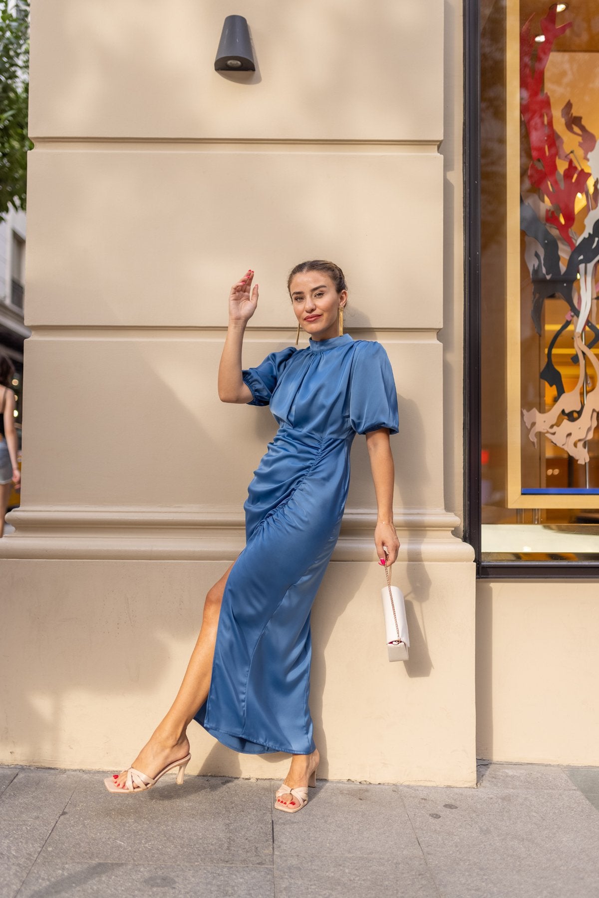 Liora - Robe Longue Fluide et Lumineuse