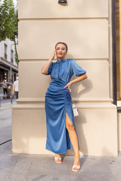 Liora - Robe Longue Fluide et Lumineuse