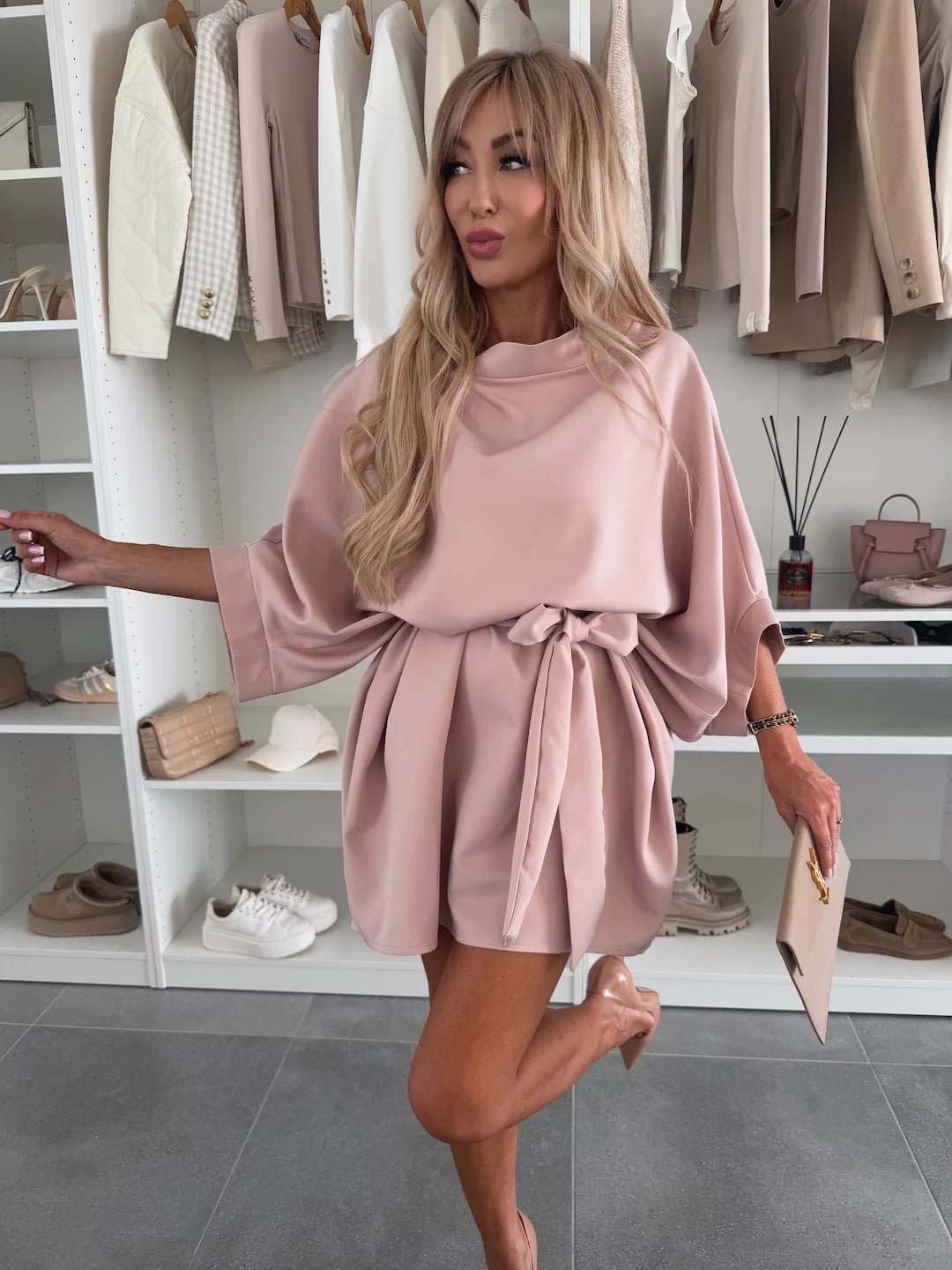 Léa – Robe Élégante à Volants Bohèmes