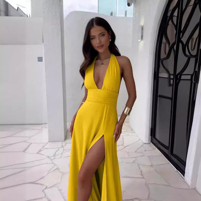 Elenor – Robe Maxi Élégante et Fluide