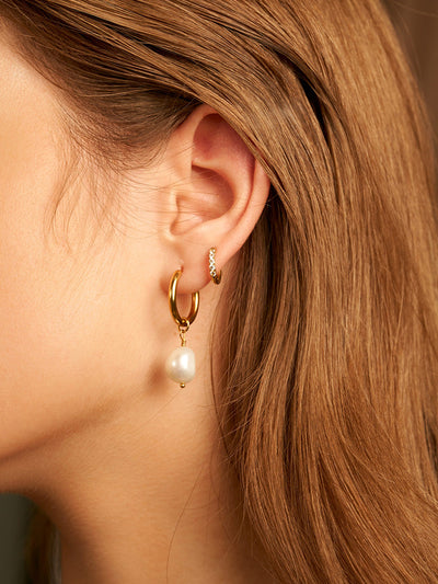 Boucles d’oreilles Modern Pearl