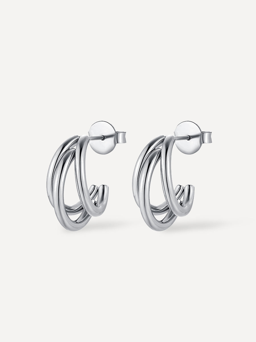 Hanging Trio – Mini boucles d’oreilles pendantes