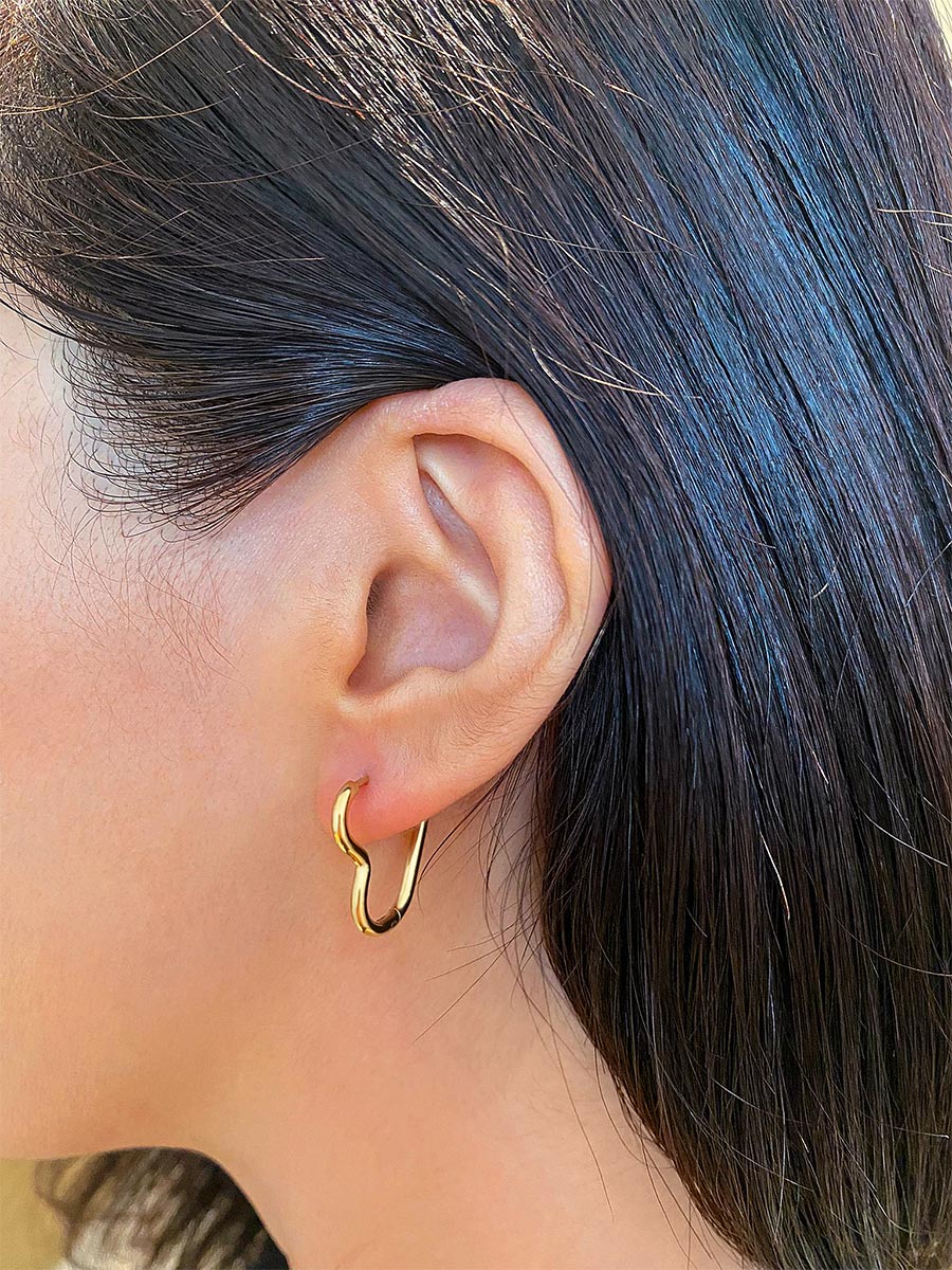 Boucles d’oreilles Open My Heart – 20 mm