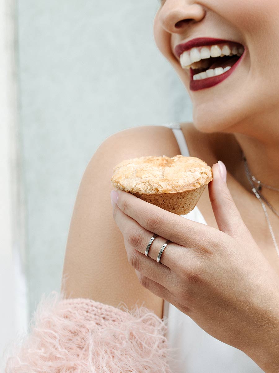 Double Ring – Bague moderne à deux anneaux