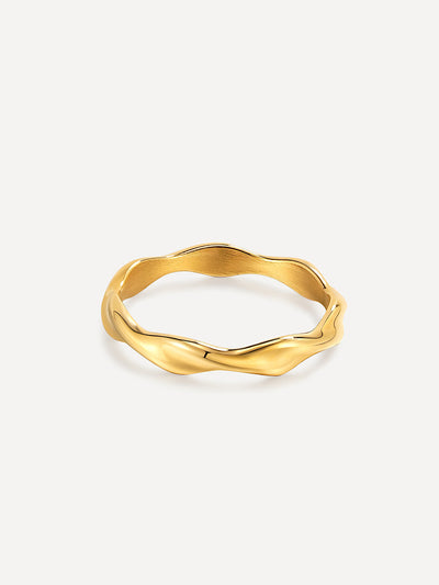 Bague Modern Curve