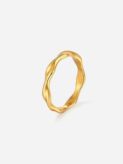 Bague Modern Curve