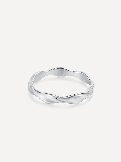 Bague Modern Curve