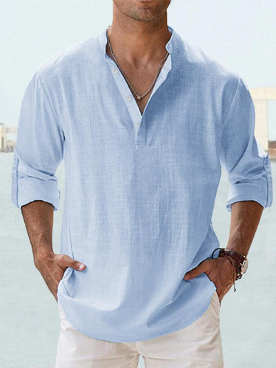 Mathieu – Chemise en lin respirant