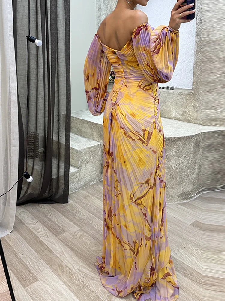 Gisselle – Robe à décolleté en V