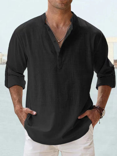 Mathieu – Chemise en lin respirant