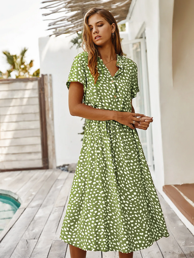 Marianne - Robe d'été style chemise