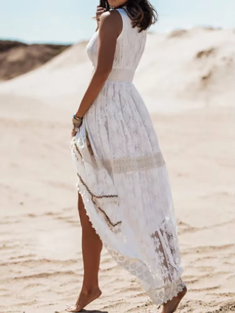 Nina - Robe Bohémienne de Luxe