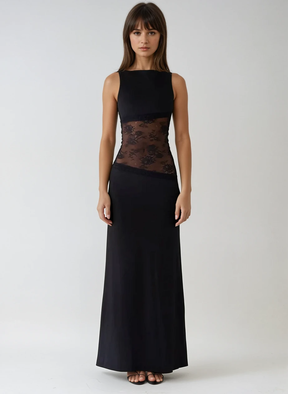 Lina - Robe Élégante en Dentelle