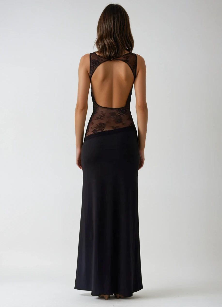 Lina - Robe Élégante en Dentelle